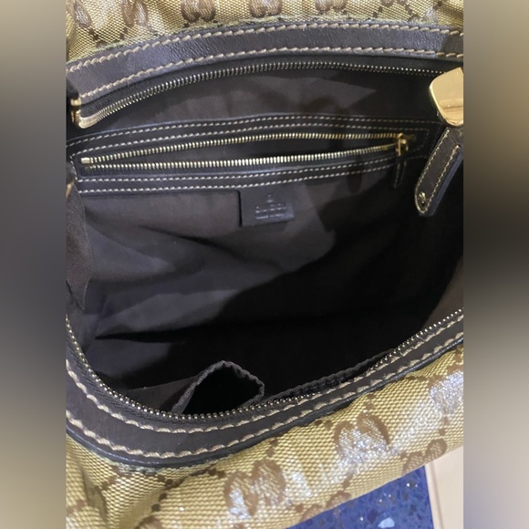 Crystal Coated Canvas Gucci Hobo shoulder bag - Picture 8 of 16